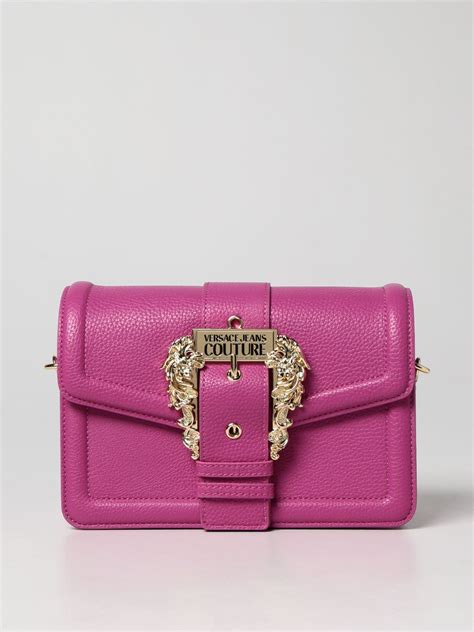 pink versace jeans couture bag|Versace Jeans Couture bag sale.